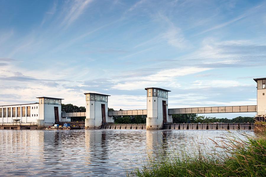 The Petershagen hydropower plant