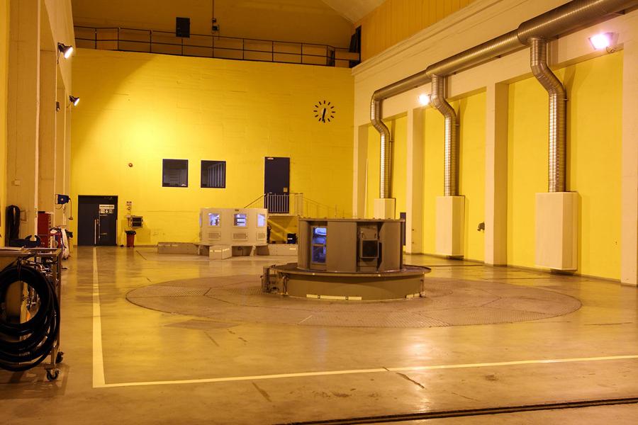 Bardufoss power plant machine room
